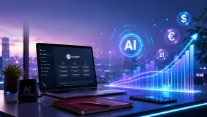 Read more about the article Jak zarabiać na AI w 2026 roku — 7 sprawdzonych metod